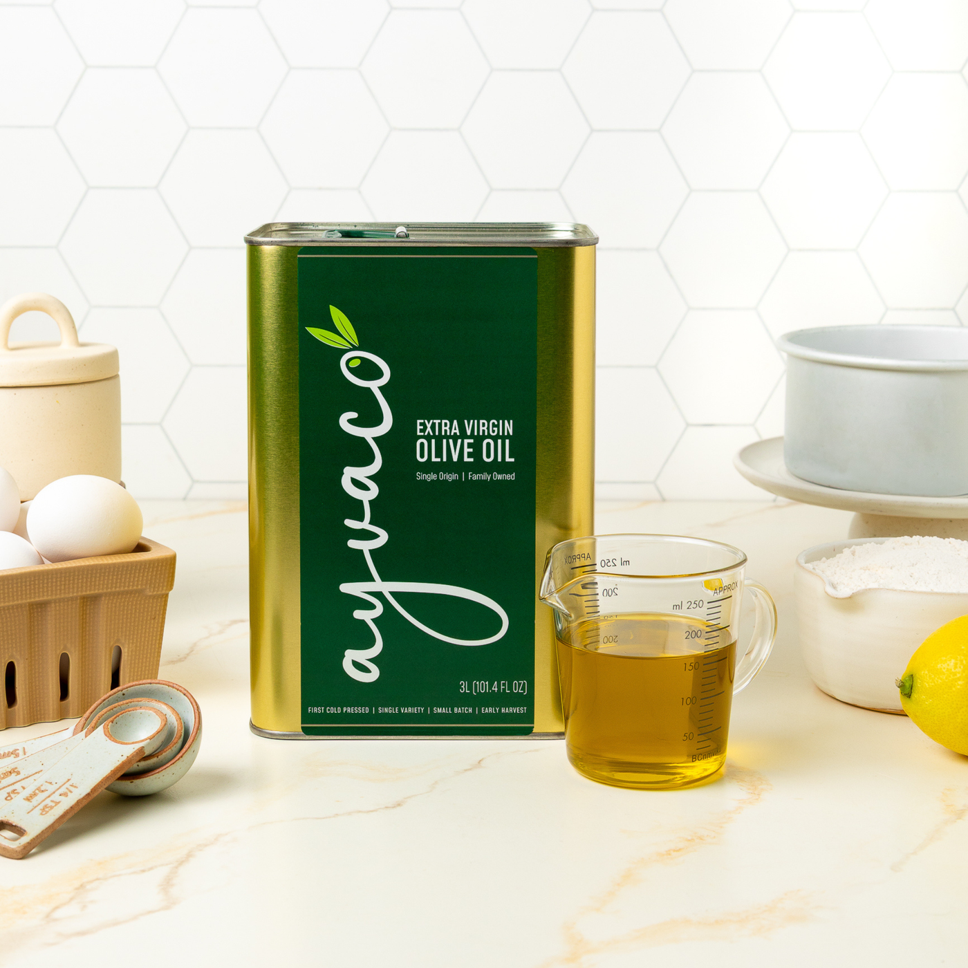Extra Virgin Olive Oil 3L | Ayvaco