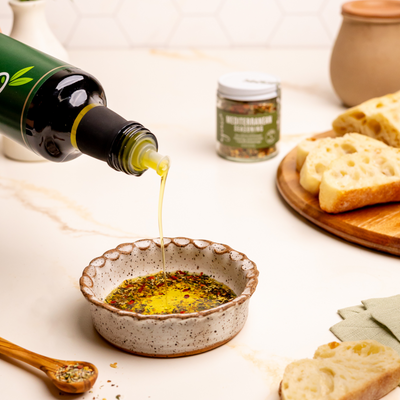 organic olive oil for bread dipping