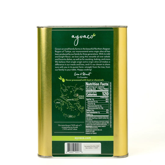 Extra Virgin Olive Oil 3L | Ayvaco
