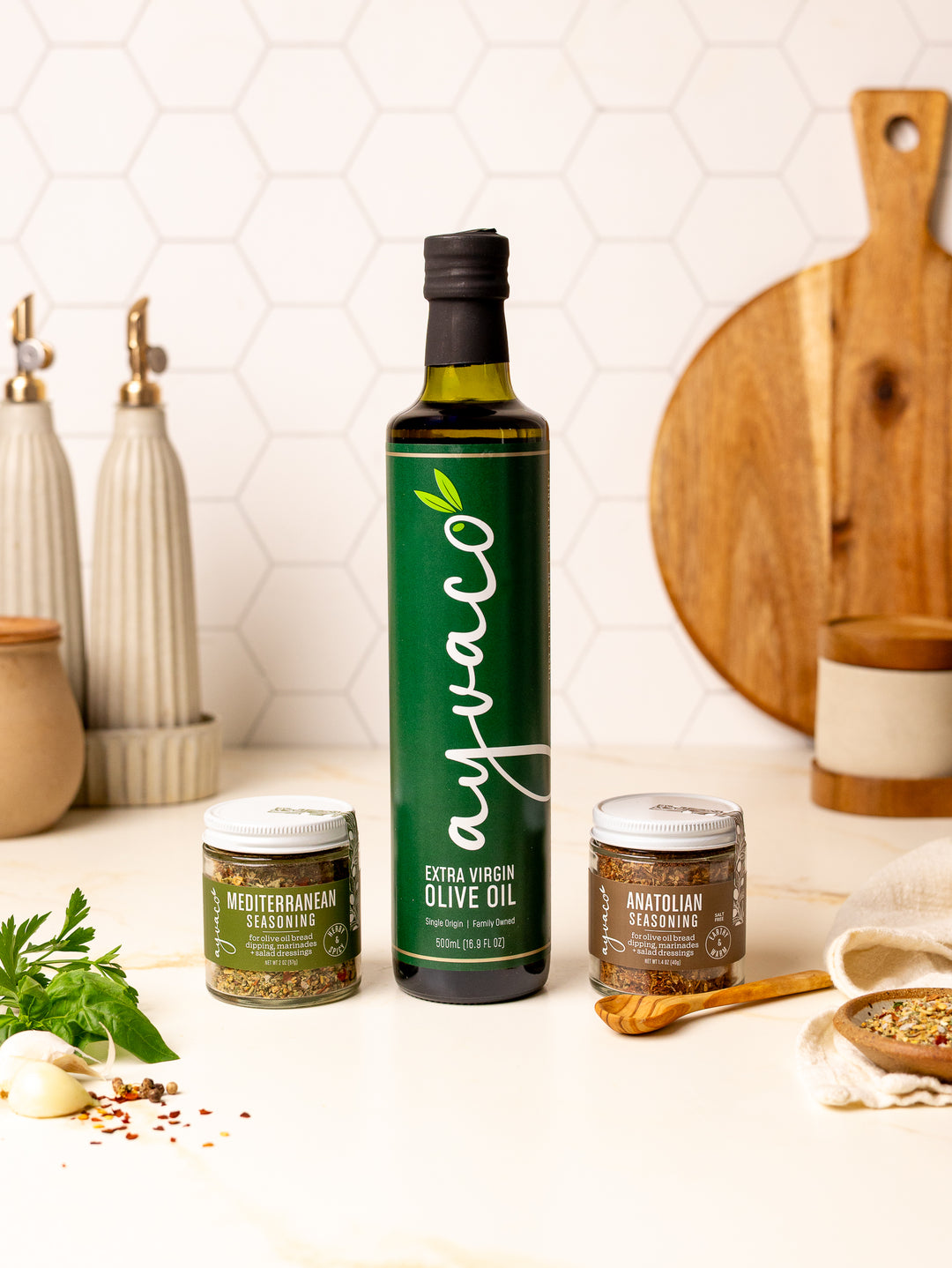 The EVOO & Seasoning Duo Gift Set