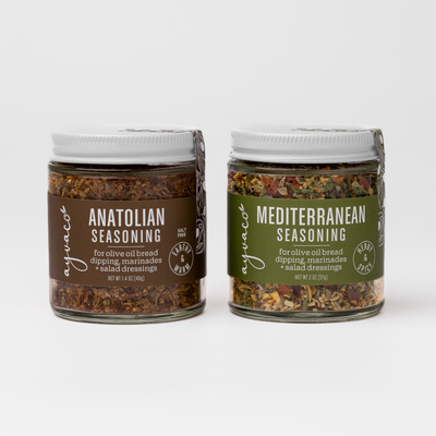 Ayvaco Seasoning Duo – Mediterranean and Anatolian spice blends in two full-size jars